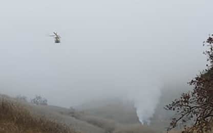 Kobe Bryant, l'elicottero non poteva volare con la nebbia