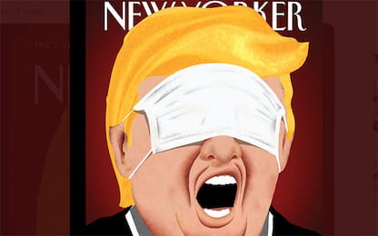 Coronavirus, il New Yorker ironizza sulla reazione di Donald Trump