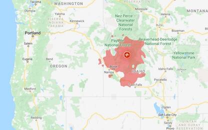 Terremoto negli Stati Uniti, scossa di magnitudo 6.5 nell’Idaho
