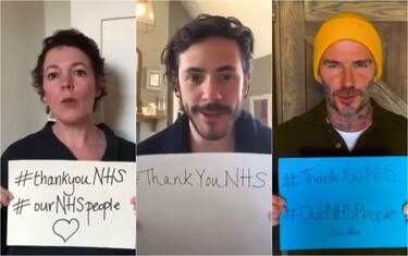 Coronavirus Uk: "grazie" delle star all'Nhs