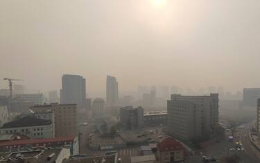 Incendio Chernobyl, Kiev raggiunta dal fumo. FOTO