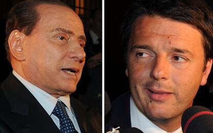 Renzi: "Ora rilancio il Pd". Berlusconi: "Accordo se nessuno ha 50%"