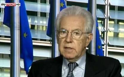 Monti a Sky TG24: "Se fossi tedesco voterei Merkel"