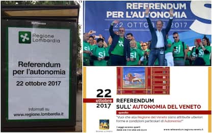 Referendum autonomia, quando e per cosa si vota in Lombardia e Veneto