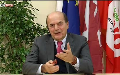 Bersani a Sky TG24: "Sondaggi? Da 3 anni Pd è sotto soglia 2013"