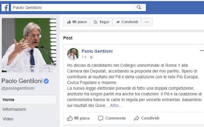 Elezioni, Gentiloni: "Mi candido a Roma". Ufficiale accordo Pd-Bonino