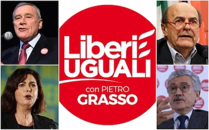 Elezioni 2018, i candidati di Liberi e Uguali per il Parlamento