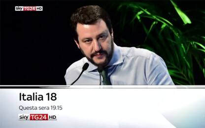 Elezioni, su Sky TG24 arriva "Italia 18": alle 19.15 ospite Salvini