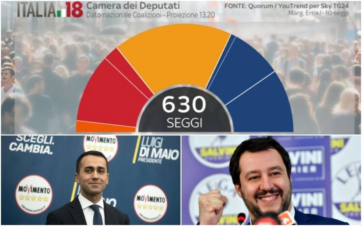 Elezioni 2018 Mappa Voti Per Partito Trionfo M5s Al Sud Lega Al Nord