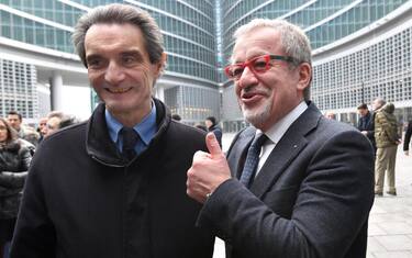 fontana-maroni-lombardia-ansa