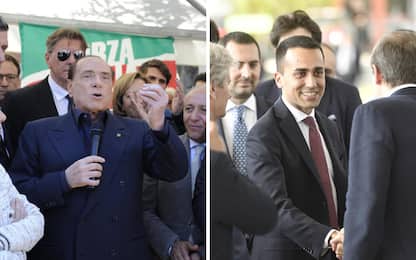 Di Maio: con Lega si può fare buon lavoro. Berlusconi: Salvini leader
