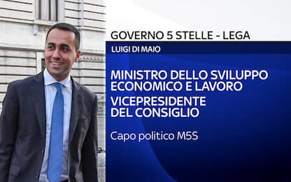 Luigi Di Maio, il leader M5S è il nuovo ministro del Lavoro 