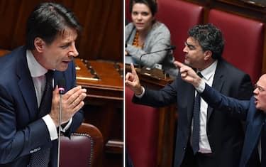 Governo, Conte: "Ognuno ha suo conflitto interessi". È bagarre in Aula