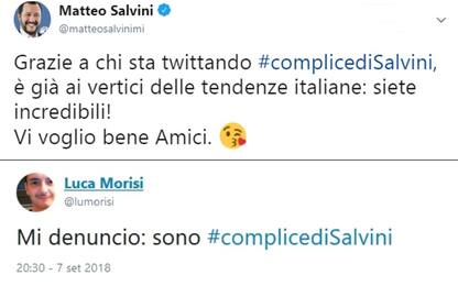 #complicediSalvini, boom su Twitter anche grazie ad alcuni account Usa