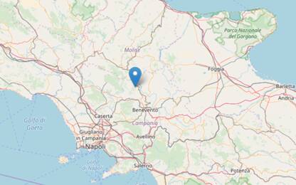 Terremoto di magnitudo 3.0 tra Campania e Molise
