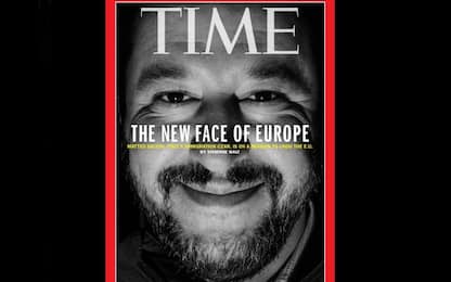 Salvini sulla copertina di Time: "Il nuovo volto dell'Europa"
