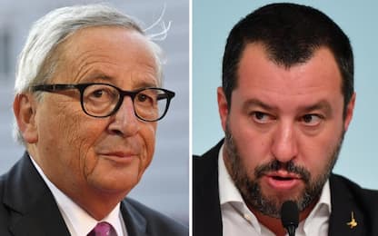 Manovra, nuovo botta e risposta tra Salvini e Juncker