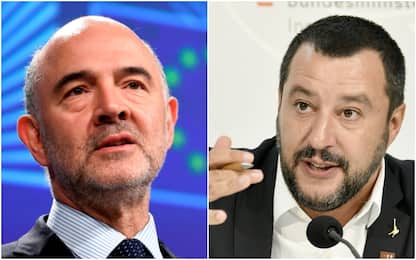 Moscovici a Salvini: "Xenofobo". La replica "Parli a vanvera"