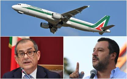 Alitalia-Fs, Salvini: "Tria deve rispettare il contratto di governo"