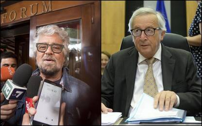 Grillo: “Juncker come Kennedy: beve e prende antidolorifici”