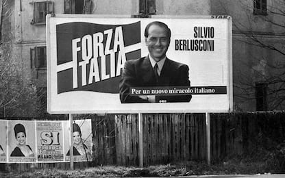25 anni di Forza Italia: la storia del partito in foto
