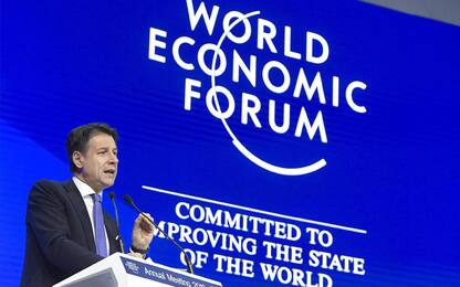Conte al forum di Davos: “Italiani pazienti per molti anni con l’Ue”