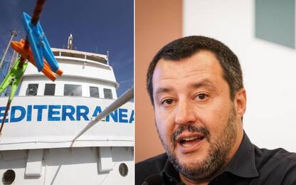 Lampedusa, Salvini a Sky Tg24: "È la nave dei centri sociali"