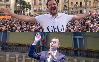 Comunali Sicilia, Di Maio: "M5s solido". Salvini: "Lega traino"