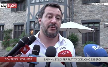 Salvini da Washington sfida l'Ue: "Faremo flat tax, basta briciole"