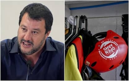 Open Arms, Salvini: “Sono tranquillo, le carte parlano chiaro”