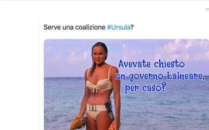 Crisi governo e coalizione "Ursula": ironia sui social. FOTO