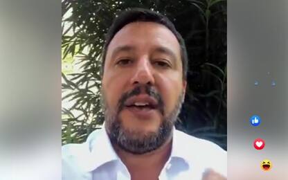 Salvini: "Conte bis sembra Monti bis, dietro ci sono Merkel e Macron"