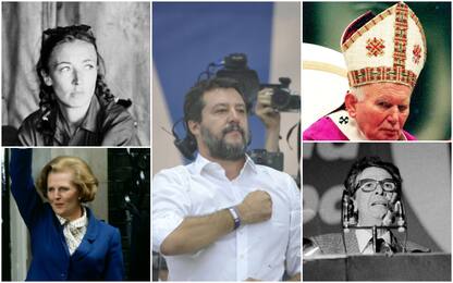 Pontida, da Fallaci a Wojtyla: il pantheon di Salvini. FOTO