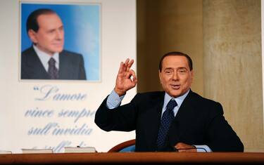 Tv, Milan, politica e processi: fotostoria di Silvio Berlusconi
