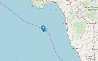 Terremoto Cosenza, scossa di magnitudo 4.4