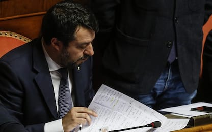 Mes, Salvini in Senato dopo l'informativa di Conte: "Si vergogni"