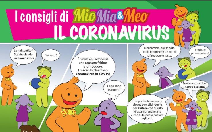 Coronavirus Un Fumetto Spiega Le Regole Di Prevenzione Ai Bambini Sky Tg24