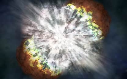 Studiata l'esplosione di una supernova mai osservata prima