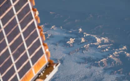 Stazione Spaziale, ecco la prima foto della Terra scattata da Nespoli
