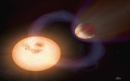L’atmosfera del più caldo dei pianeti contiene metalli vaporizzati