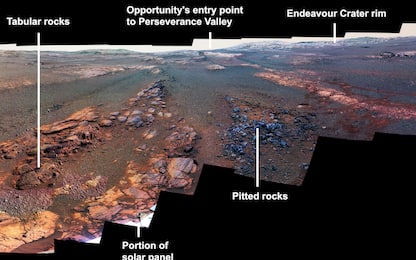 Marte: la Nasa pubblica le ultime foto di Opportunity
