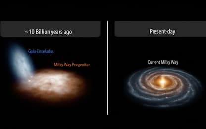 Via Lattea, fusione con galassia nana 10 miliardi di anni fa. VIDEO