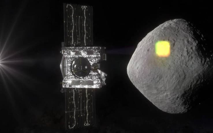 La sonda della Nasa verso l'asteroide Bennu