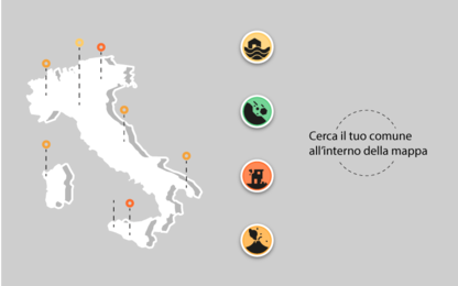 Rischio idrogeologico, mappa interattiva: istruzioni per l'uso