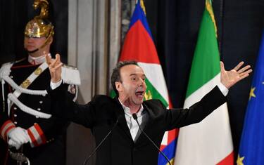 David di Donatello, Benigni: "Rappresento il partito del cinema"