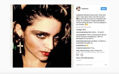 Madonna contro il suo biopic: "Solo io posso raccontare la mia storia"