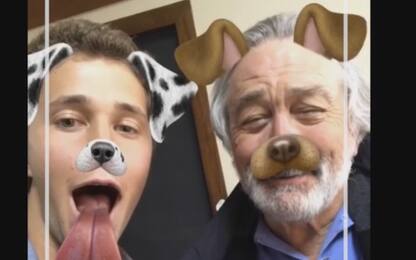 Robert De Niro a lezione di Snapchat al Tribeca Film Festival