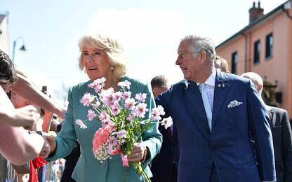 La visita di Carlo e Camilla in Irlanda del Nord. FOTO