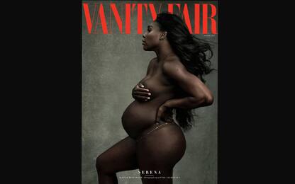 Serena Williams nuda e incinta sulla copertina di Vanity Fair