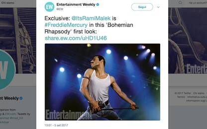 Rami Malek è Freddie Mercury in Bohemian Rhapsody: la prima immagine 